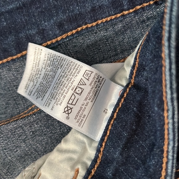 Old Navy Super Skinny Mid Rise Jeans sz 12 medium wash - Picture 2 of 4